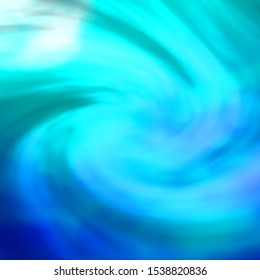 Light BLUE vector background with clouds. Colorful illustration with abstract gradient clouds. Template for landing pages.