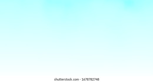 Light BLUE vector background with clouds. Colorful illustration with abstract gradient clouds. Pattern for your commercials.
