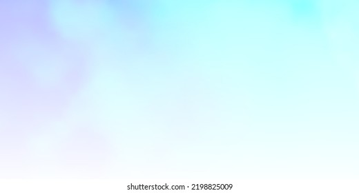 Light BLUE vector background with clouds. Abstract illustration with colorful gradient clouds. Pattern for your commercials.