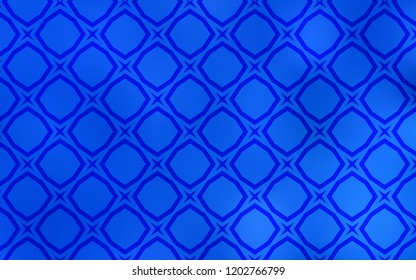 Light BLUE vector background with colored stars. Blurred decorative design in simple style with stars. Smart design for your business advert.