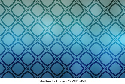 Light BLUE vector background with colored stars. Stars on blurred abstract background with gradient. Pattern for wrapping gifts.