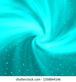Light BLUE vector background with colorful stars. Blur decorative design in simple style with stars. Theme for cell phones.