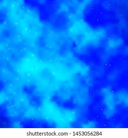 Light BLUE vector background with colorful stars. Modern geometric abstract illustration with stars. Best design for your ad, poster, banner.