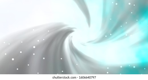 Light BLUE vector background with colorful stars. Shining colorful illustration with small and big stars. Theme for cell phones.