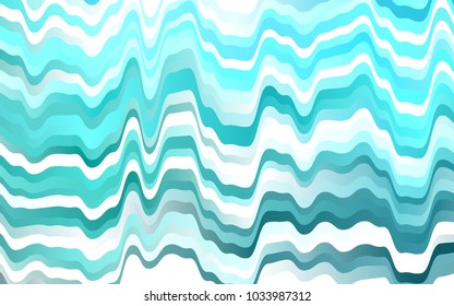 Light BLUE vector background with curved circles. Geometric illustration in marble style with gradient.  Brand-new design for your ads, poster, banner.