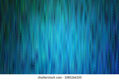 Light BLUE vector background with curved circles. A completely new color illustration in marble style. New composition for your brand book.