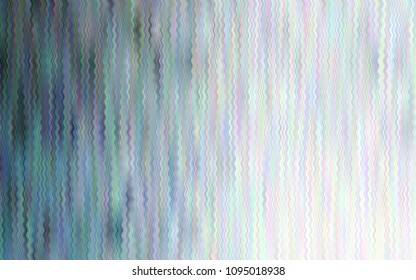 Light BLUE vector background with curved circles. A completely new color illustration in marble style. Pattern for your business design.