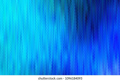 Light BLUE vector background with curved circles. Shining crooked illustration in marble style. Marble style for your business design.