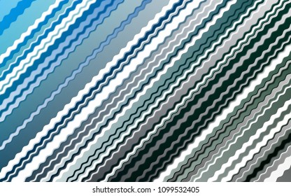 Light BLUE vector background with curved circles. An elegant bright illustration with gradient. Marble design for your web site.