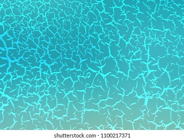 Light BLUE vector background with curved circles. Glitter abstract illustration with wry lines. Brand new design for your ads, poster, banner.