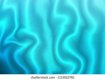 Light BLUE vector background with curved circles. Modern gradient abstract illustration with bandy lines. Brand new design for your ads, poster, banner.