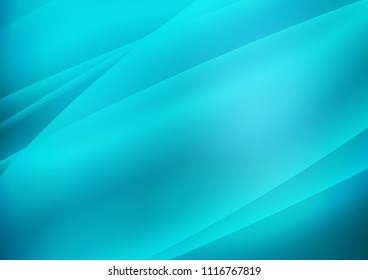 Light BLUE vector background with curved diagonal lines. Blurred decorative design in simple style with lines. The pattern can be used for business ad, booklets, leaflets