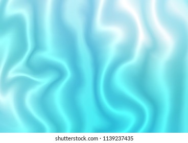 Light BLUE vector background with curved circles. Shining crooked illustration in marble style. Pattern for your business design.