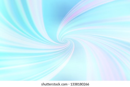 Light BLUE vector background with curved lines. An elegant bright illustration with gradient. The best colorful design for your business.