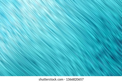 Light BLUE vector background with curved circles. Colorful abstract illustration with gradient lines. Brand new design for your ads, poster, banner.