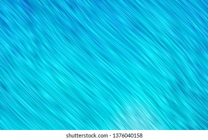 Light BLUE vector background with curved circles. Geometric illustration in marble style with gradient.  A new texture for your  ad, booklets, leaflets.