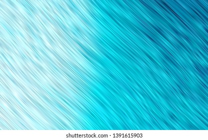 Light BLUE vector background with curved circles. Brand new colored illustration in marble style with gradient. A completely new template for your business design.