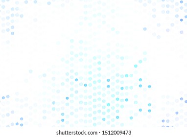 Light BLUE vector background with curved lines. Shining colorful illustration in simple style. A new texture for your  ad, booklets, leaflets.