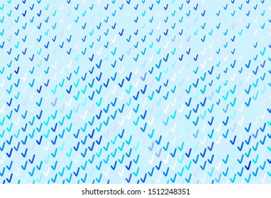 Light BLUE vector background with curved lines. Colorful illustration in simple style with gradient. Abstract style for your business design.