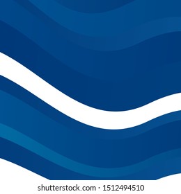 Light BLUE vector background with curved lines. Colorful illustration in circular style with lines. Pattern for websites, landing pages.