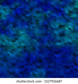Light BLUE vector background in curved shapes. Rectangles with colorful gradient on abstract background. Pattern for busines booklets, leaflets