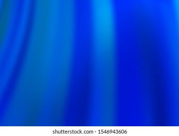 Light BLUE vector background with curved circles. Brand new colored illustration in marble style with gradient. A new texture for your  ad, booklets, leaflets.