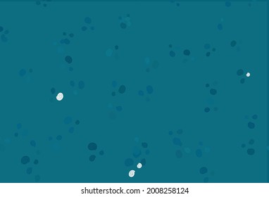 Light BLUE vector background with curved circles. Modern gradient abstract illustration with bandy lines. The best blurred design for your business.