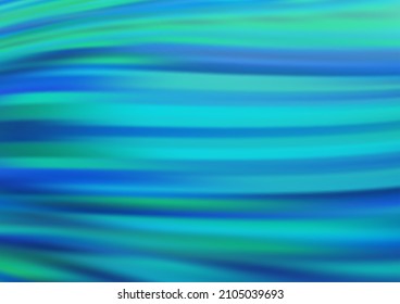 Light BLUE vector background with curved circles. Colorful abstract illustration with gradient lines. Brand new design for your ads, poster, banner.