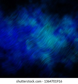 Light BLUE vector background with curves. Gradient illustration in simple style with curves. Pattern for business booklets, leaflets