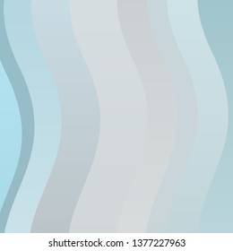 Light BLUE vector background with curves. Bright sample with colorful bent lines, shapes. Smart design for your promotions.