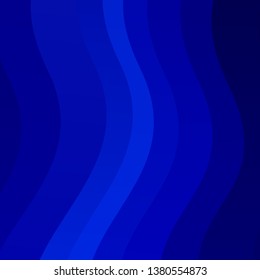 Light BLUE vector background with curves. Illustration in halftone style with gradient curves. Best design for your posters, banners.