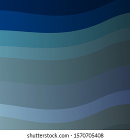 Light BLUE vector background with curves. Bright illustration with gradient circular arcs. Best design for your ad, poster, banner.