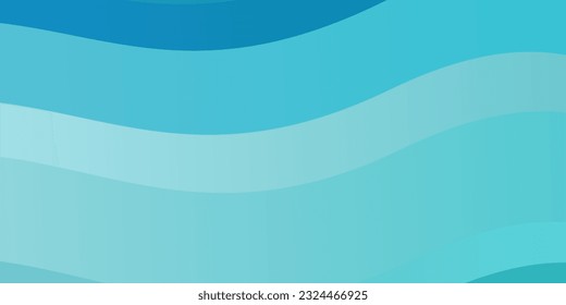 Light BLUE vector background with curves. Bright sample with colorful bent lines, shapes. Pattern for websites, landing pages.