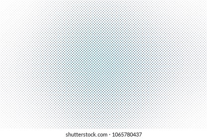 Light BLUE vector  background with dots. Glitter abstract illustration with blurred drops of rain. New design for ad, poster, banner of your website.