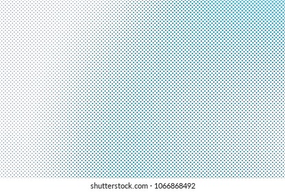 Light BLUE vector  background with dots. Glitter abstract illustration with blurred drops of rain. The pattern can be used for ads, leaflets of liquid.