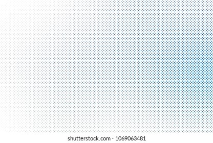 Light BLUE vector  background with dots. Blurred bubbles on abstract background with colorful gradient. The pattern can be used for beautiful websites.