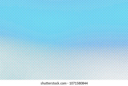 Light BLUE vector  background with dots. Modern abstract illustration with colorful water drops. Completely new template for your brand book.