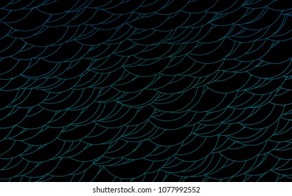 Light BLUE vector  background with dots. Modern abstract illustration with colorful water drops. Pattern can be used as texture of water, rain drops.