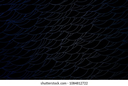 Light BLUE vector  background with dots. Abstract illustration with colored bubbles in nature style. Beautiful design for your business natural advert.