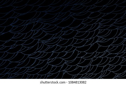 Light BLUE vector  background with dots. Blurred decorative design in abstract style with bubbles. Completely new template for your brand book.