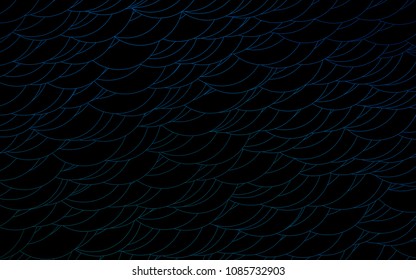 Light BLUE vector  background with dots. Blurred bubbles on abstract background with colorful gradient. Completely new template for your brand book.