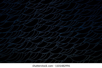 Light BLUE vector  background with dots. Abstract illustration with colored bubbles in nature style. The pattern can be used for aqua ad, booklets.