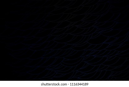 Light BLUE vector  background with dots. Abstract illustration with colored bubbles in nature style. New design for ad, poster, banner of your website.