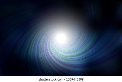 Light BLUE vector background with galaxy stars. Glitter abstract illustration with colorful cosmic stars. Best design for your ad, poster, banner.