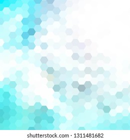 light blue vector background. geometric design. polygonal style 