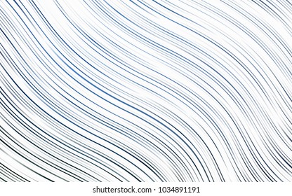 Light BLUE vector background with lamp shapes. Colorful abstract illustration with gradient lines. A completely new marble design for your business.