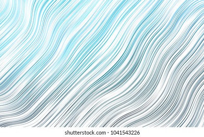 Light BLUE vector background with lamp shapes. Brand-new colored illustration in marble style with gradient. The template for cell phone backgrounds.
