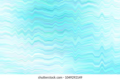 Light BLUE vector background with lamp shapes. Creative geometric illustration in marble style with gradient. The best blurred design for your business.