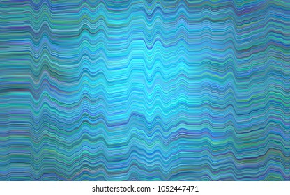 Light BLUE vector background with lamp shapes. Creative illustration in halftone marble style with gradient. New composition for your brand book.