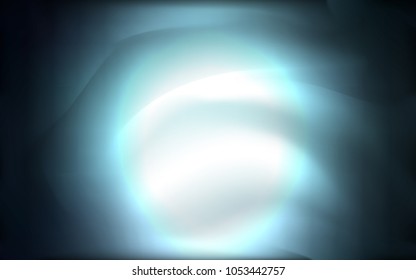 Light BLUE vector background with lamp shapes. Modern gradient abstract illustration with bandy lines. A completely new template for your business design.